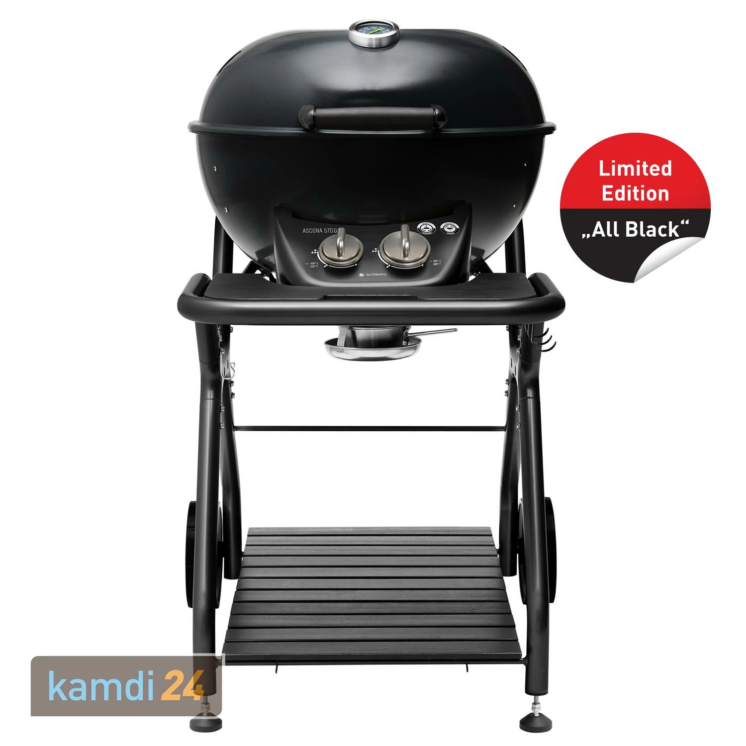 Outdoorchef Ascona 570 G Gas-Kugelgrill Limited Edition All Black 1 Outdoorchef Ascona 570 G Gas-Kugelgrill Limited Edition All Black
