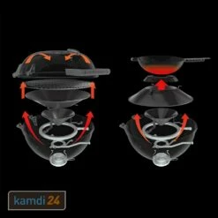 Outdoorchef Chelsea 420 G Gas-Kugelgrill + Tragetasche Camping -Küchengrill Geschäft outdoorchef chelsea 420 g gas kugelgrill tragetasche camping 21845 m 8