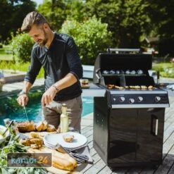 Outdoorchef Dualchef 325 G Gas-Grillstation -Küchengrill Geschäft outdoorchef dualchef 325 g gas grillstation 12376 m 7