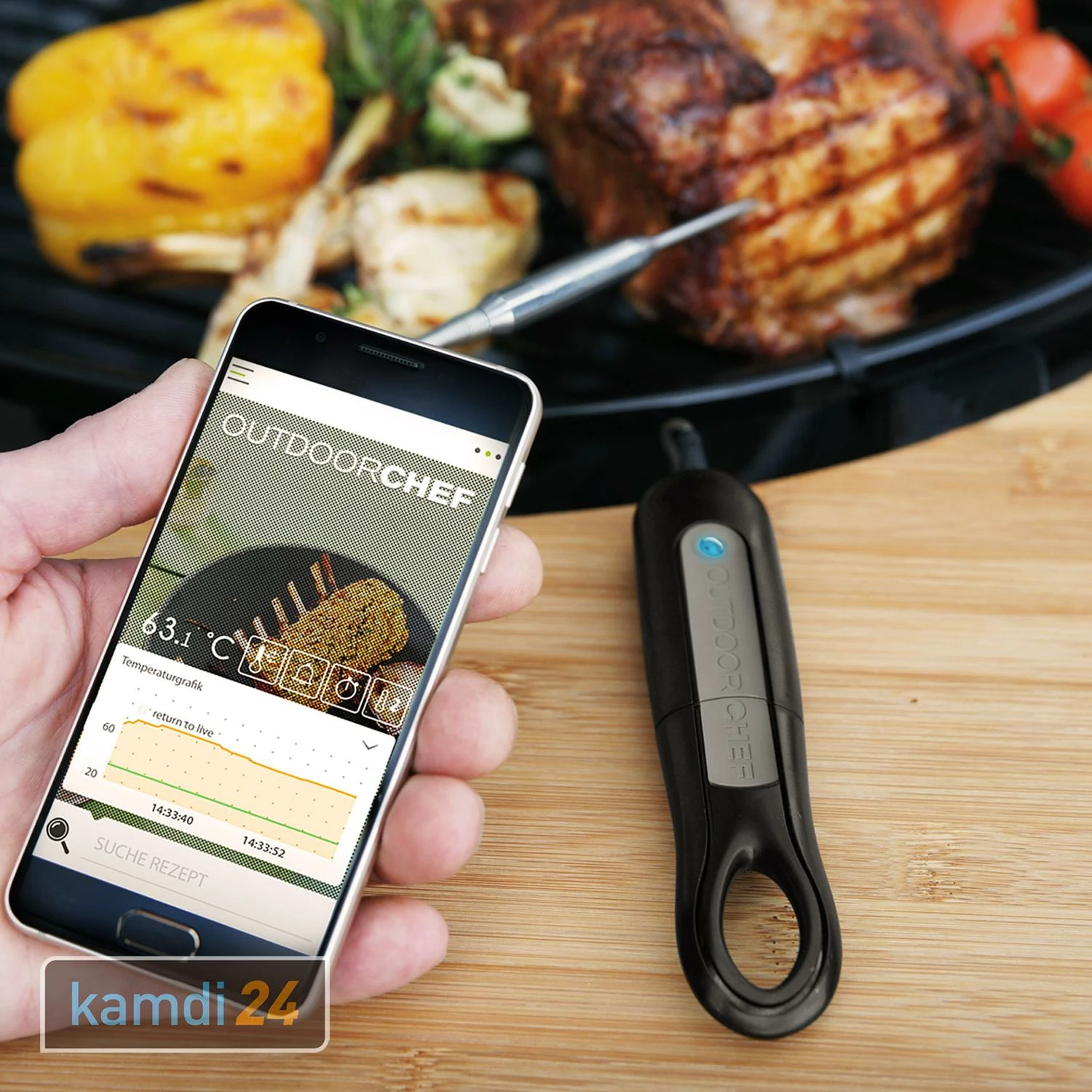 Outdoorchef Gourmet Check Dual BT Thermometer 5 Outdoorchef Gourmet Check Dual BT Thermometer – Bild 5