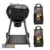 Outdoorchef Kensington 570 C Holzkohle-Kugelgrill + TOM COCO Grill-Kokoskohlebriketts 2er-Pack