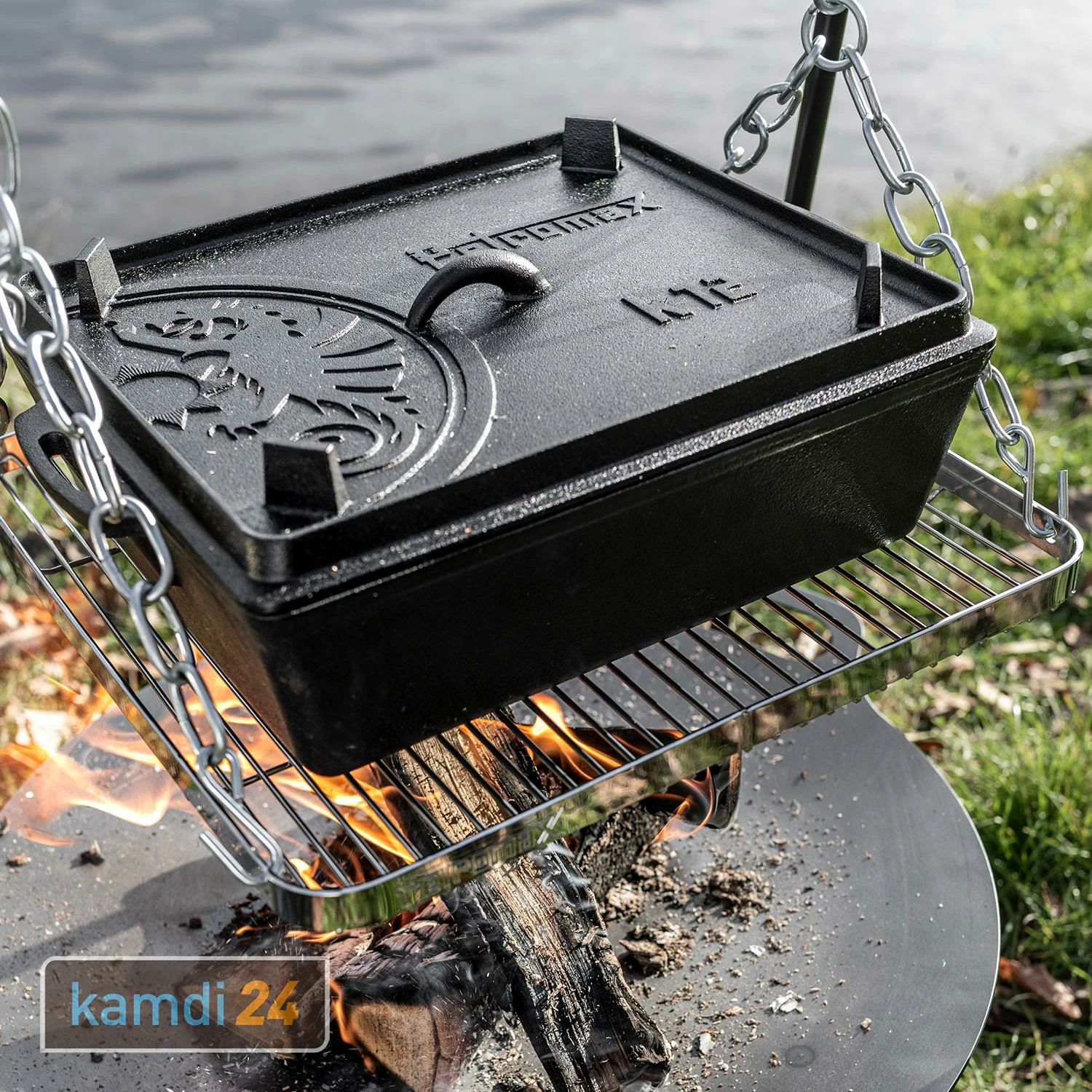 Petromax Kastenform K12 Mit Deckel 4 Petromax Kastenform K12 Mit Deckel – Bild 4