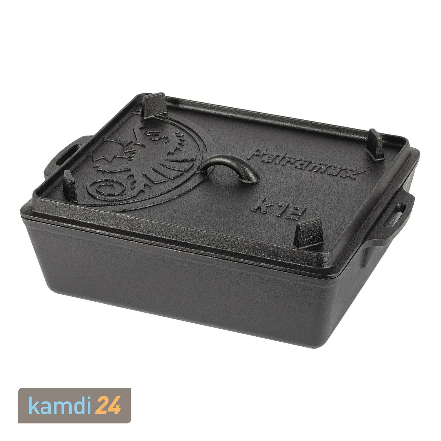 Petromax Kastenform K12 Mit Deckel 1 Petromax Kastenform K12 Mit Deckel