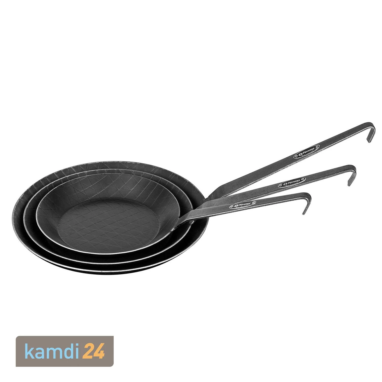 Petromax Pfannen Set Aus Schmiedeeisen Mit Sp20, Sp24 Und Sp28 2 Petromax Pfannen Set Aus Schmiedeeisen Mit Sp20, Sp24 Und Sp28 – Bild 2