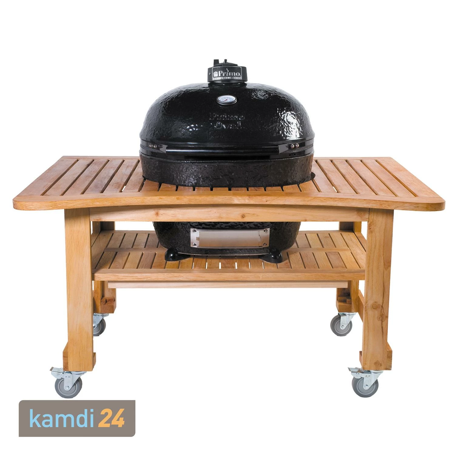 Primo Teakholz-Tisch Für Oval 400 XL 1 Primo Teakholz-Tisch Für Oval 400 XL