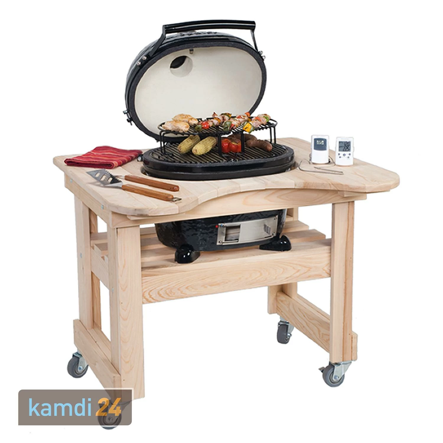 Primo Zypressenholz-Tisch Für Oval 200 Junior 1 Primo Zypressenholz-Tisch Für Oval 200 Junior