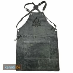 Rock'n'Rubs Grillschürze Leder Anthrazit