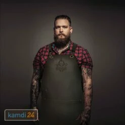 Rock'n'Rubs Grillschürze Leder Braun -Küchengrill Geschäft rocknrubs grillschuerze leder braun 23885 m 3