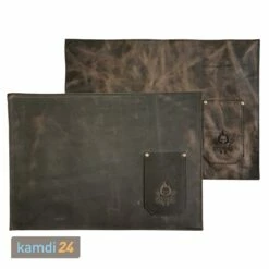 Rock'n'Rubs Tisch-Set Aus Leder Cognac Crunch -Küchengrill Geschäft rocknrubs tisch set aus leder cognac crunch 23969 m 2