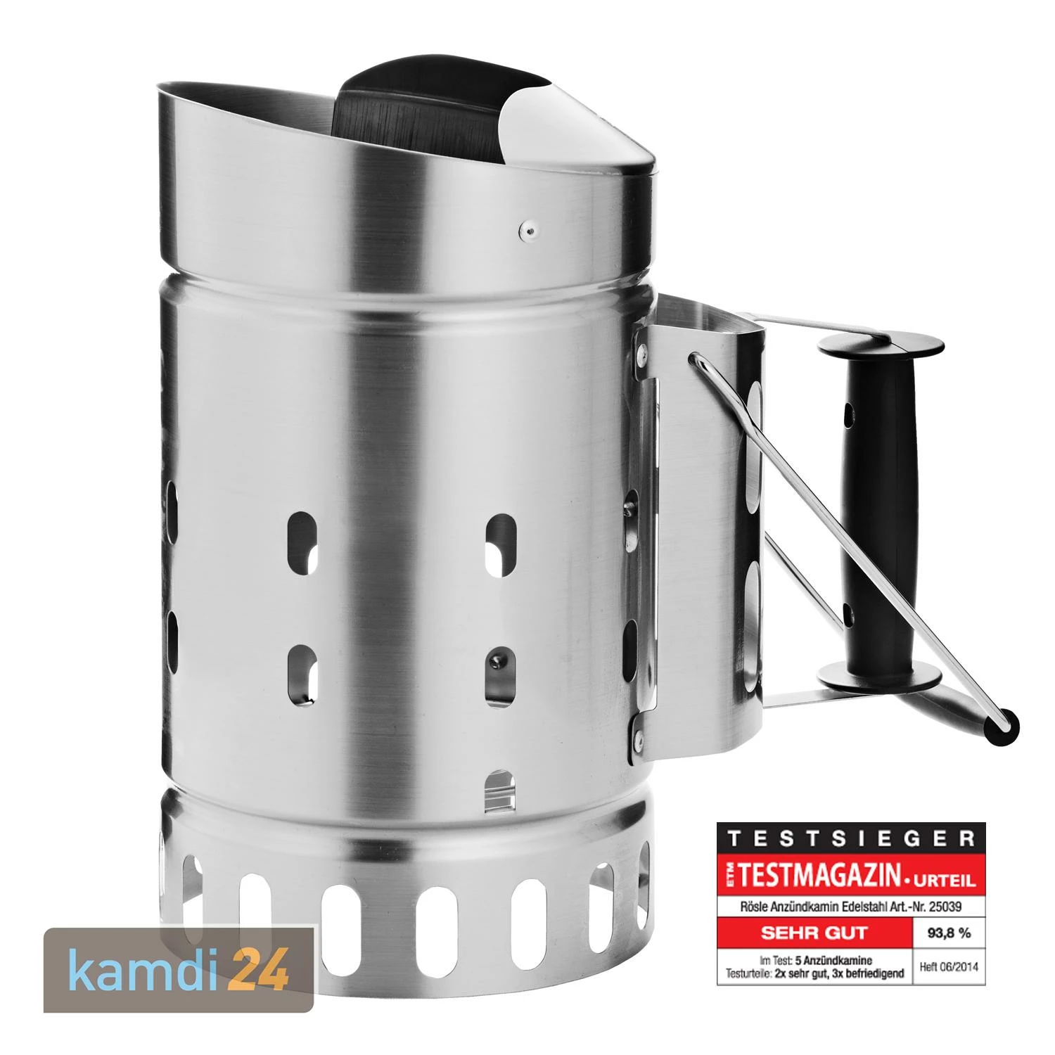 Rösle RÖSLE Anzündkamin Edelstahl 2 Rösle RÖSLE Anzündkamin Edelstahl – Bild 2