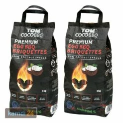 Rösle RÖSLE Anzündkamin Edelstahl + TOM COCO Grill-Kokoskohlebriketts 2er-Pack (6 Kg) -Küchengrill Geschäft roesle anzuendkamin edelstahl tom coco grill kokoskohlebriketts 2er pack 6 kg 14817 m 8