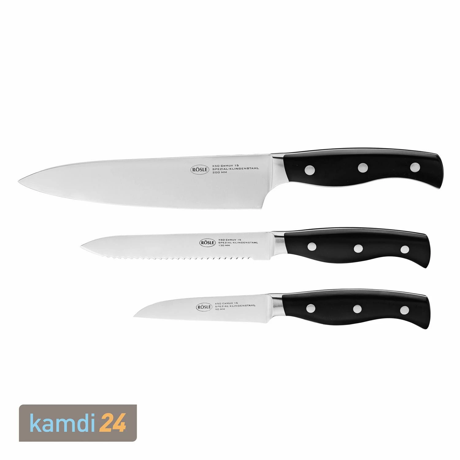Rösle RÖSLE Barbecue-Messerset 3-teilig 1 Rösle RÖSLE Barbecue-Messerset 3-teilig
