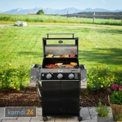 Rösle RÖSLE BBQ-Station Videro G3-S Vario+ Gasgrill Schwarz Aktuelles Modell -Küchengrill Geschäft roesle bbq station videro g3 s vario gasgrill schwarz 20352 m 10