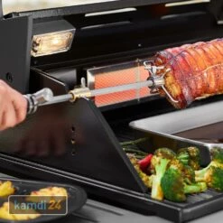 Rösle RÖSLE Premium-Drehspieß Für G4/G6 -Küchengrill Geschäft roesle premium drehspiess fuer g4 g6 20337 m 3