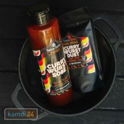 Saus.Guru Solids Currywurst Dust 160 G BlackBag -Küchengrill Geschäft sausguru solids currywurst dust 160 g blackbag m 2