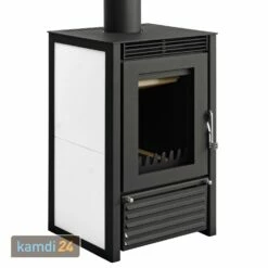 Schmitzker Marbella Compact Stahl Weiß Wasserführender Kaminofen + Solar-Set 1 (7,52 M²) Mit Hygienespeicher 550L + 1 SWT -Küchengrill Geschäft schmitzker marbella compact stahl weiss wasserfuehrender kaminofen solar set 1 752 m mit hygienespeicher 550l 1 swt 17667 m 1