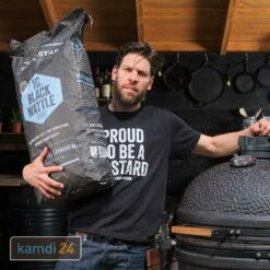The Bastard Black Wattle Holzkohle 10 Kg -Küchengrill Geschäft the bastard black wattle holzkohle 10 kg 22250 m 3