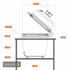 The Bastard VX Large Complete Keramikgrill -Küchengrill Geschäft the bastard vx large complete keramikgrill 25469 m 11