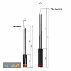 The MeatStick Einzelstick Temperaturfühler Rot -Küchengrill Geschäft the meatstick einzelstick temperaturfuehler rot 20486 m 4
