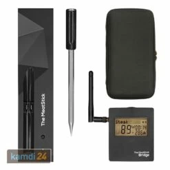 The MeatStick Set 3: The MeatStick Inkl. Ladegerät, WiFi Bridge Und Transporttasche
