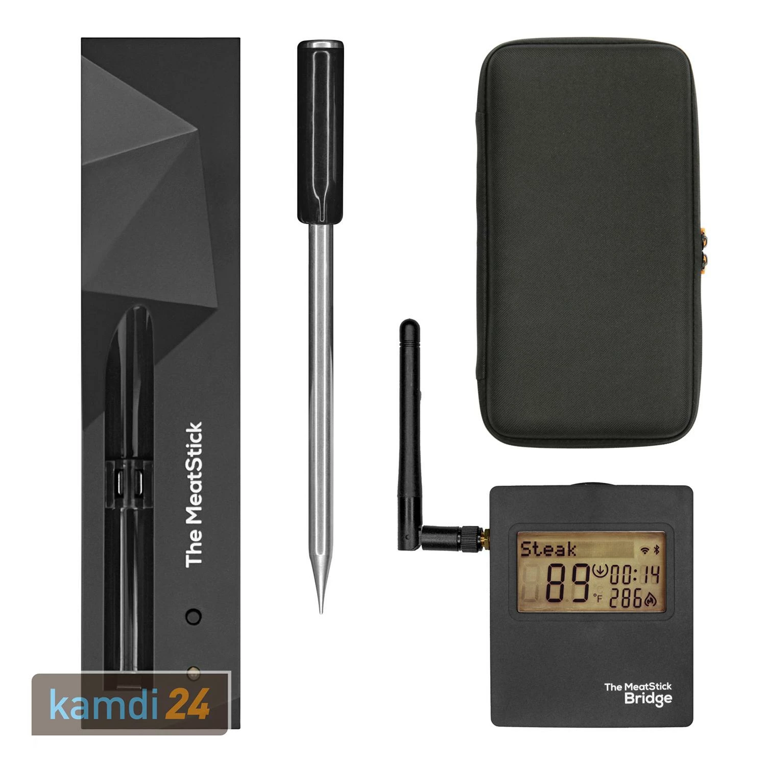 The MeatStick Set 3: The MeatStick Inkl. Ladegerät, WiFi Bridge Und Transporttasche 1 The MeatStick Set 3: The MeatStick Inkl. Ladegerät, WiFi Bridge Und Transporttasche