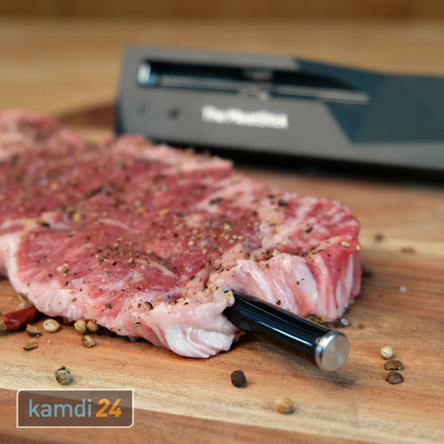 The MeatStick Set 7: The MeatStick Inkl. Ladegerät + The MeatStick Mini Inkl. Bluetooth Xtender Ladegerät + Transporttasche 10 The MeatStick Set 7: The MeatStick Inkl. Ladegerät + The MeatStick Mini Inkl. Bluetooth Xtender Ladegerät + Transporttasche – Bild 10