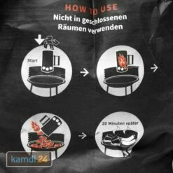 TOM COCO Grill-Kokoskohle Briketts, Eiform, 3 X 3 Kg (9 Kg) -Küchengrill Geschäft tom coco grill kokoskohle briketts eiform 3 x 3 kg 9 kg 15462 m 3