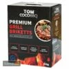 TOM COCO Grill-Kokoskohle Briketts, Quader, 10 Kg