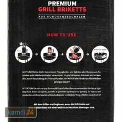 TOM COCO Grill-Kokoskohle Briketts, Quader, 10 Kg 8 TOM COCO Grill-Kokoskohle Briketts, Quader, 10 Kg -Küchengrill Geschäft tom coco grill kokoskohle briketts quader 10 kg 15554 m 3