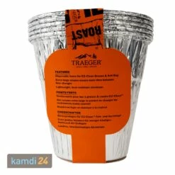 Traeger Aluminium-Einsatz Für EZ-Clean Fett- Und Aschebehälter (5er-Set) -Küchengrill Geschäft traeger aluminium einsatz fuer ez clean fett und aschebehaelter 5er set 25606 m 1