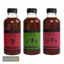 Traeger BBQ Soße 3er-Set: Texas Spicy, Sweet & Heat, Sugar Lips