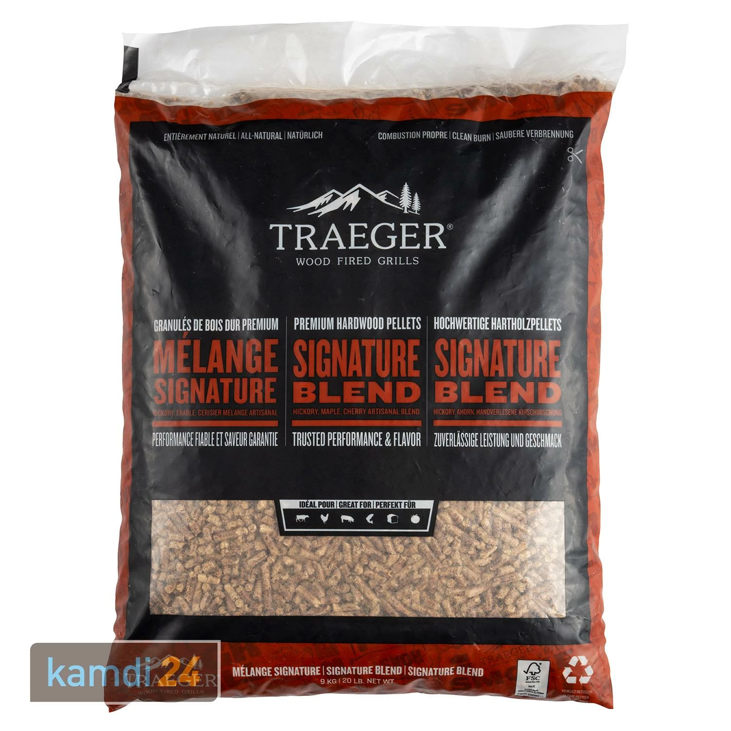 Traeger Hartholzpellets Signature Blend 9 Kg 1 Traeger Hartholzpellets Signature Blend 9 Kg