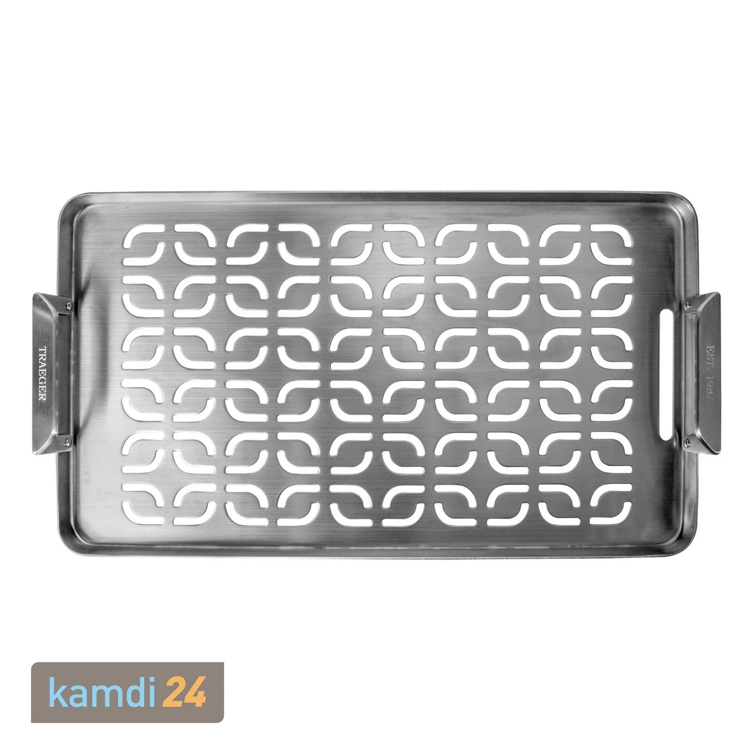 Traeger ModiFire Grillplatte Für Fisch Und Gemüse Edelstahl 2 Traeger ModiFire Grillplatte Für Fisch Und Gemüse Edelstahl – Bild 2