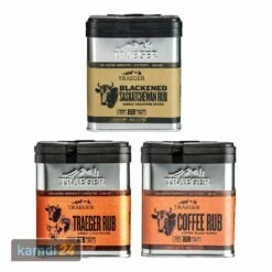 Traeger Rubs 3er-Set: Blackened Saskatchewan, Traeger, Coffee