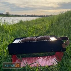 UNA Holzkohlegrill Erdbeerrot -Küchengrill Geschäft una holzkohlegrill erdbeerrot 12943 m 8