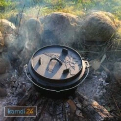 Valhal Outdoor Dutch Oven 8 L Mit Füßen -Küchengrill Geschäft valhal outdoor dutch oven 8 l mit fuessen 25160 m 10