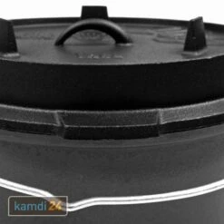 Valhal Outdoor Dutch Oven 8 L Mit Füßen -Küchengrill Geschäft valhal outdoor dutch oven 8 l mit fuessen 25160 m 5