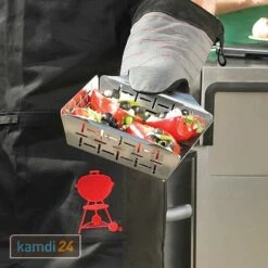 Weber Deluxe-Grillkorb Edelstahl Klein -Küchengrill Geschäft weber deluxe grillkorb edelstahl klein 25771 m 2