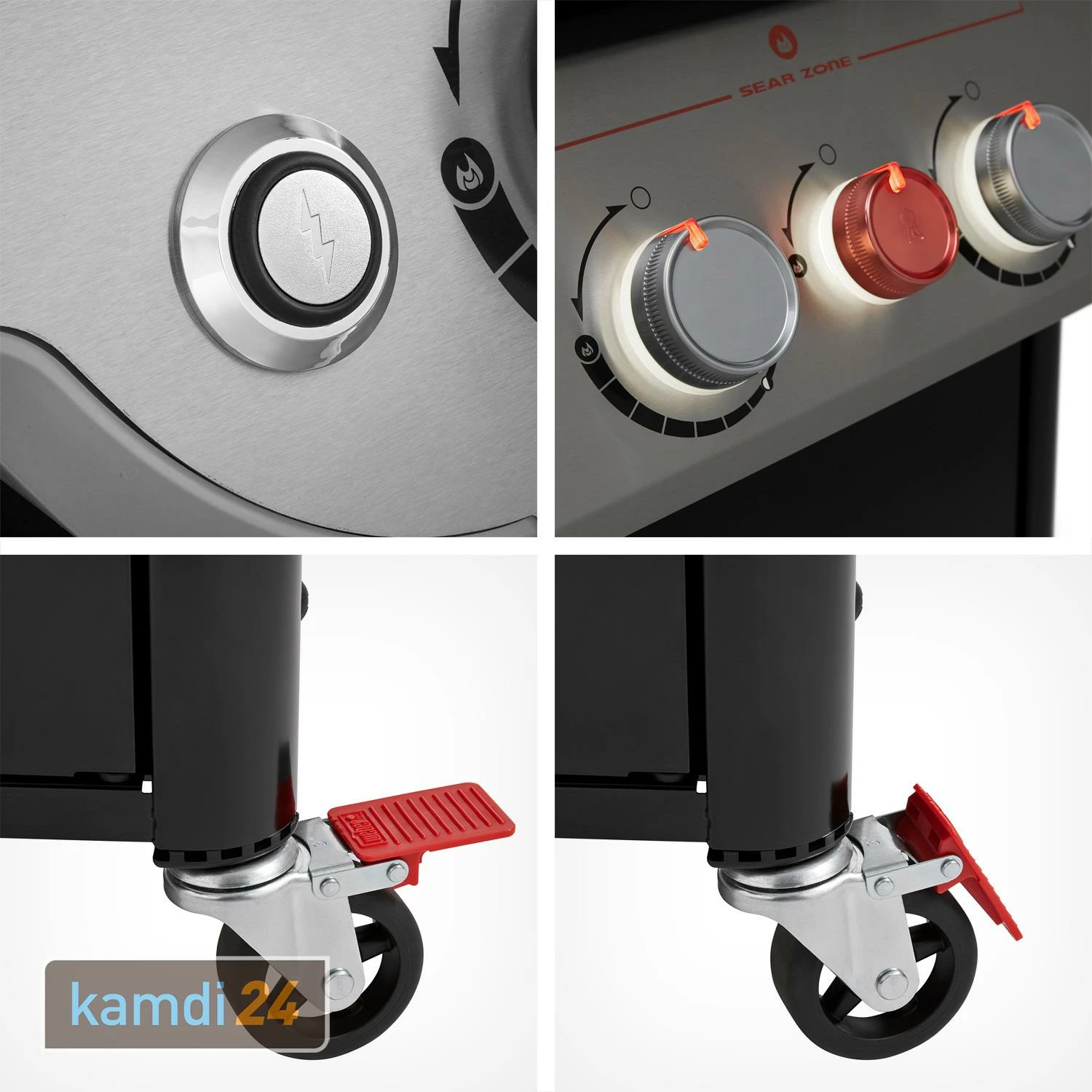 Weber Genesis EPX-470 Smart Gas-Grillstation Schwarz Inkl. Grillplatte 8 Weber Genesis EPX-470 Smart Gas-Grillstation Schwarz Inkl. Grillplatte – Bild 8