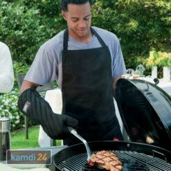 Weber Grillschürze Schwarz -Küchengrill Geschäft weber grillschuerze schwarz 25733 m 1