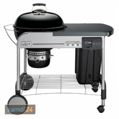 Küchengrill Geschäft 21 Weber Performer Deluxe GBS Holzkohlegrill 57 Cm Black