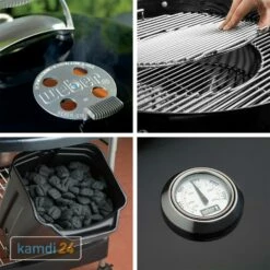 Weber Performer Deluxe GBS Holzkohlegrill 57 Cm Black -Küchengrill Geschäft weber performer deluxe gbs holzkohlegrill 57 cm black 25518 m 4