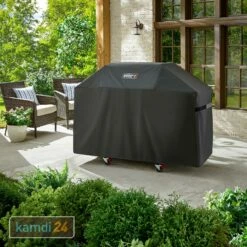 Weber Premium-Abdeckhaube Für Gasgrills Genesis 300-Serie -Küchengrill Geschäft weber premium abdeckhaube fuer gasgrills genesis 300 serie 25893 m 1