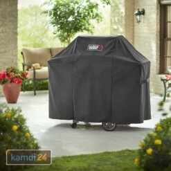 Weber Premium-Abdeckhaube Für Gasgrills Genesis II 200-Serie -Küchengrill Geschäft weber premium abdeckhaube fuer gasgrills genesis ii 200 serie 25892 m 1