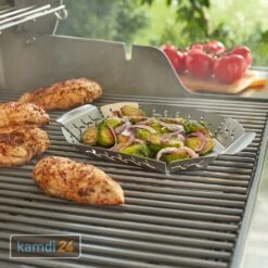 Weber Premium-Grillkorb Edelstahl Klein -Küchengrill Geschäft weber premium grillkorb edelstahl klein 25769 m 2