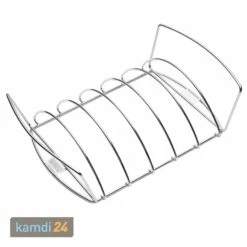 Weber Premium-Spare-Rib-Halter + Bratenkorb Edelstahl -Küchengrill Geschäft weber premium spare rib halter bratenkorb edelstahl 25779 m 1