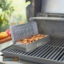 Weber Räucherbox Edelstahl Für Gasgrills Ab Q 200/2000 -Küchengrill Geschäft weber raeucherbox edelstahl fuer gasgrills ab q 200 2000 25872 m 3