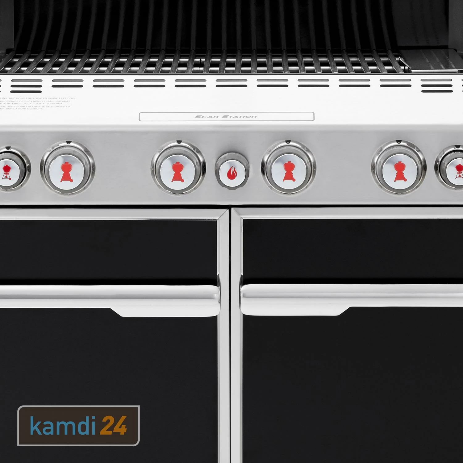 Weber Summit E-470 GBS Gas-Grillstation Schwarz 7 Weber Summit E-470 GBS Gas-Grillstation Schwarz – Bild 7