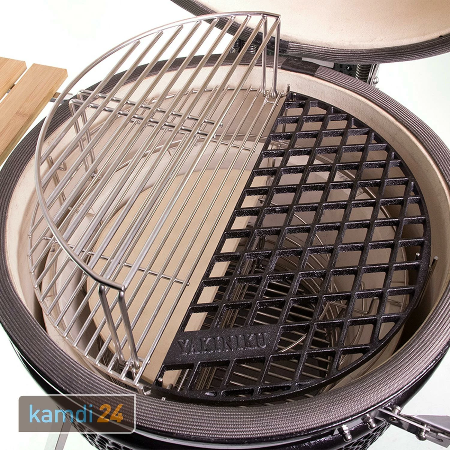 Yakiniku Grillrost Erhöhung Halb Für Keramik Grill Kamado L 5 Yakiniku Grillrost Erhöhung Halb Für Keramik Grill Kamado L – Bild 5
