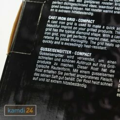 Yakiniku Gusseisenrost Mit Logo Für Keramik Grill Kamado Compact -Küchengrill Geschäft yakiniku gusseisenrost mit logo fuer keramik grill kamado compact 22908 m 4